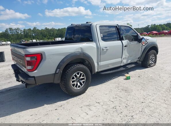 1FTFW1RG0PFC87748 2023 FORD F150 Серый Задняя правая четверть