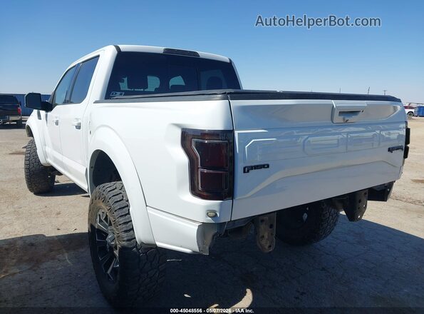 1FTFW1RG1JFE25854 2018 FORD F150 White Հետևի ձախ