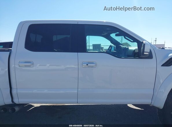 1FTFW1RG1JFE25854 2018 FORD F150 White Սալոնի հետևի տեսք
