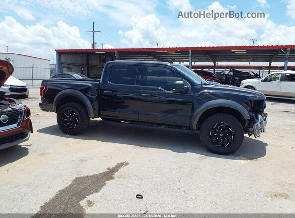 1FTFW1RG1KFB88526 2019 FORD F150 Black უკანა სალონის ხედი