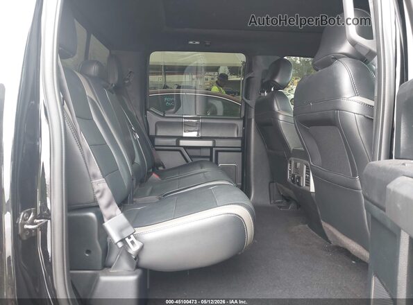 1FTFW1RG2HFC03463 2017 FORD F150 Black Vista de la etiqueta del VIN