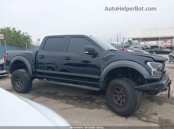 1FTFW1RG2HFC03463 2017 FORD F150 Black Vista interior trasera