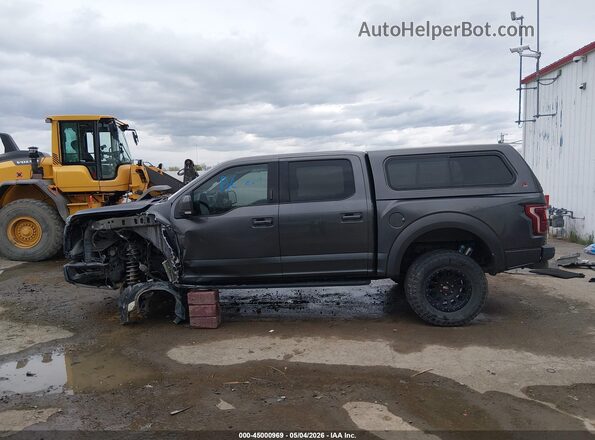 1FTFW1RG2JFC35271 2018 FORD F150 Gray სალონის 360-გრადუსიანი ხედი
