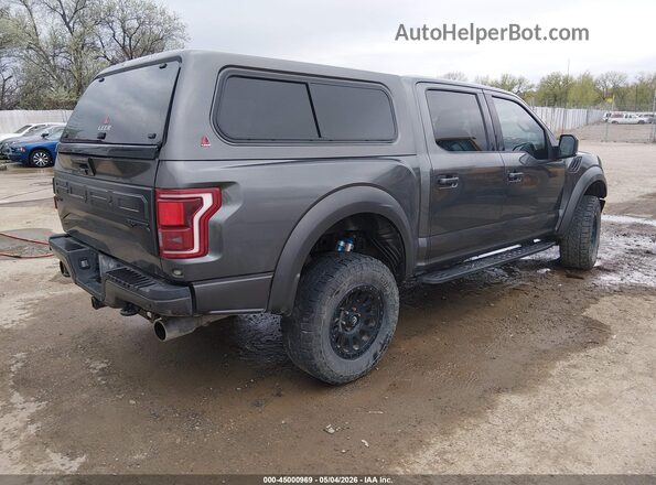 1FTFW1RG2JFC35271 2018 FORD F150 Gray უკანა მარჯვენა