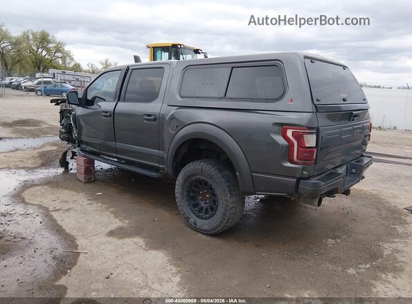 1FTFW1RG2JFC35271 2018 FORD F150 Gray უკანა მარცხენა