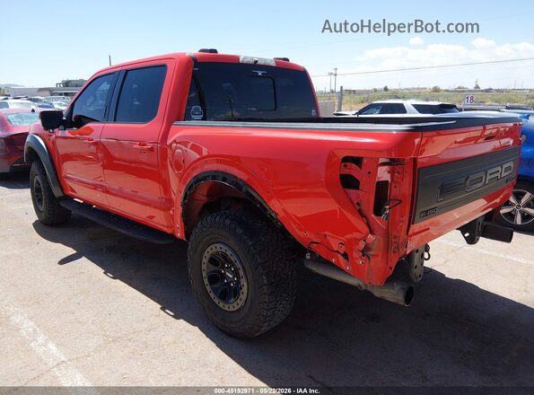1FTFW1RG2MFC84121 2021 FORD F150 Red Rear left