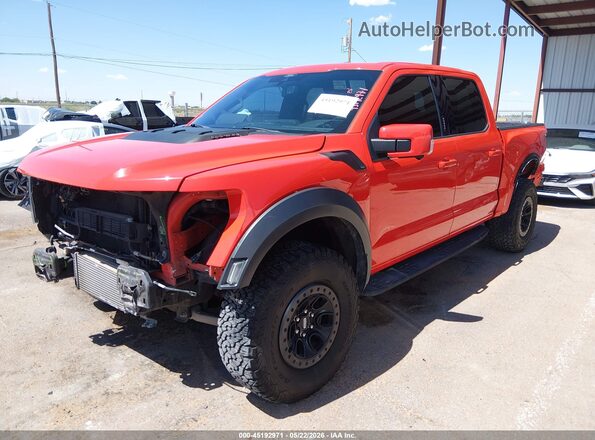 1FTFW1RG2MFC84121 2021 FORD F150 Red Front left