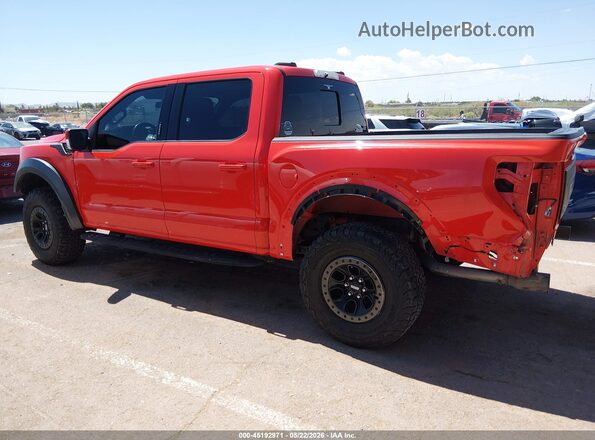 1FTFW1RG2MFC84121 2021 FORD F150 Red 360 interior view