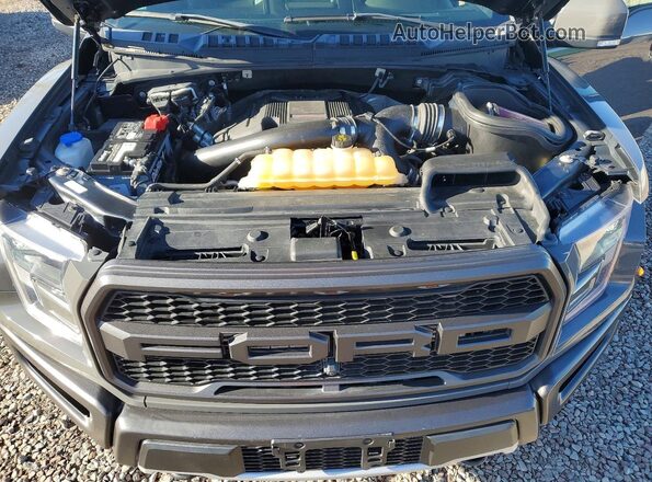 1FTFW1RG4JFC85105 2018 FORD F150 Gray Vista interior trasera
