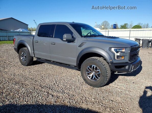 1FTFW1RG4JFC85105 2018 FORD F150 Gray Delantero derecho