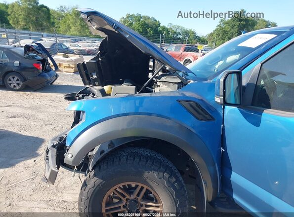 1FTFW1RG4LFB28922 2020 FORD F150 Blue Vista frontal