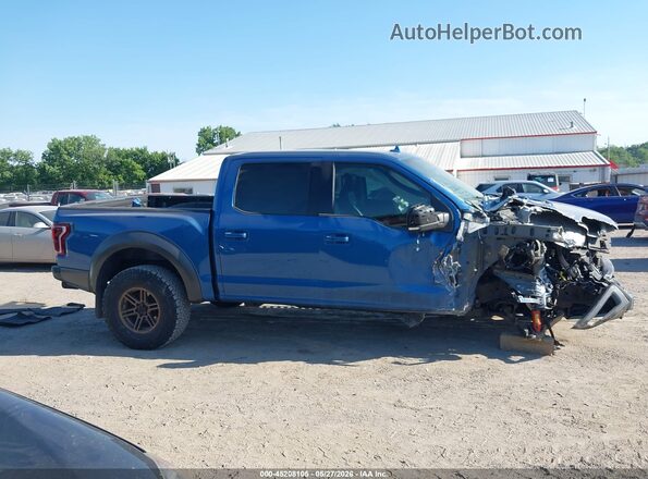 1FTFW1RG4LFB28922 2020 FORD F150 Blue Vista interior de 360 grados