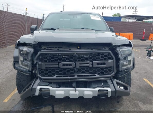 1FTFW1RG5HFC34321 2017 FORD F150 Gray Vista del cuadro de instrumentos