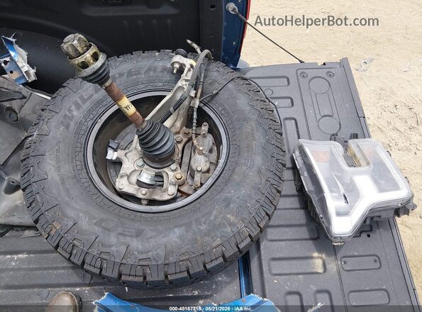 1FTFW1RG5KFA62332 2019 FORD F150 Blue Սարքավորումների վահանակի տեսք
