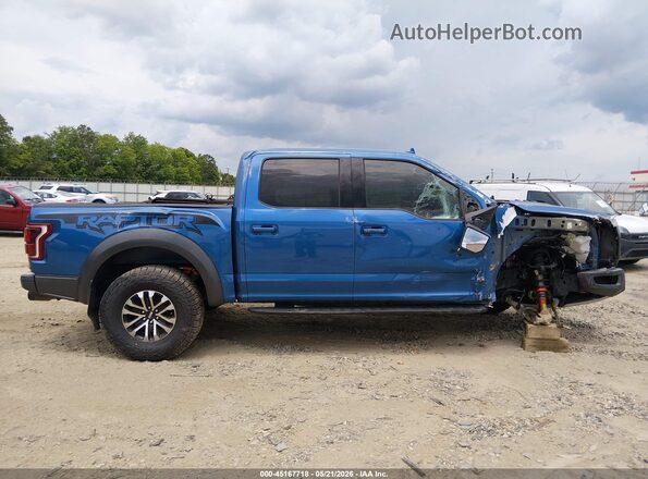 1FTFW1RG5KFA62332 2019 FORD F150 Blue Սալոնի 360 աստիճան տեսք