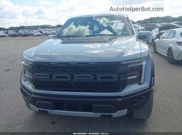 1FTFW1RG6RFA38406 2024 FORD F150 Gray Вид щитка приладів