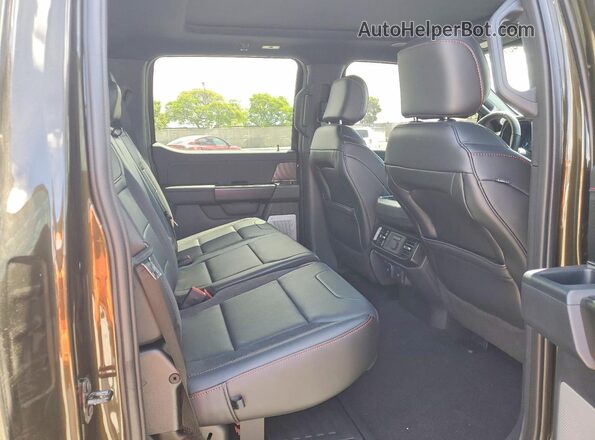 1FTFW1RG6TFA09513 2026 FORD F150 Green Rear seats view