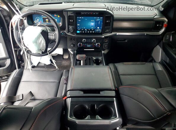 1FTFW1RG7TFA44853 2026 FORD F150 Black Առջևի վահանակի տեսք