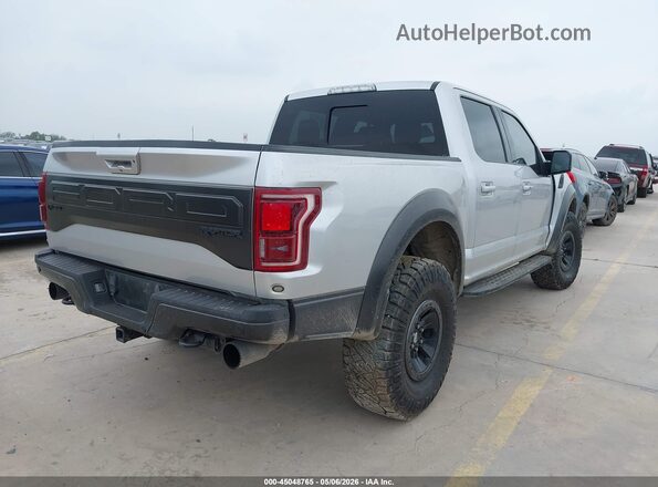 1FTFW1RG8HFC50397 2017 FORD F150 Серебряный Задняя правая четверть