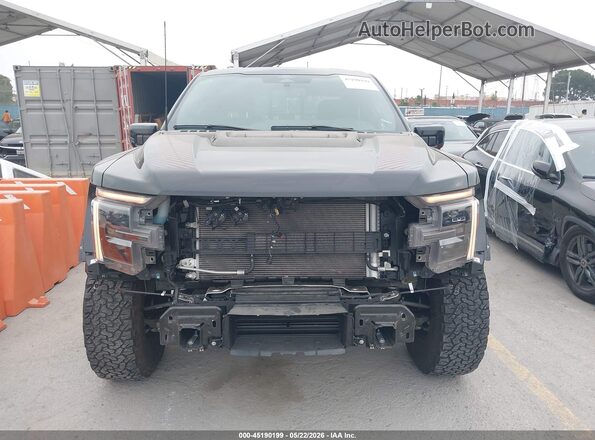 1FTFW1RG8SFA58565 2025 FORD F150 Black Rear interior view