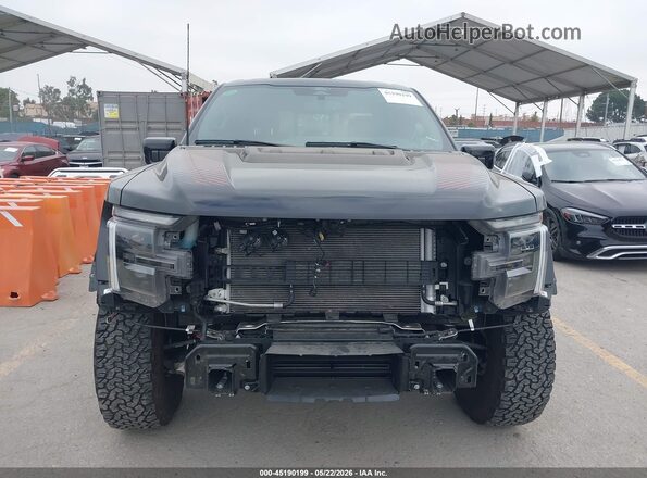 1FTFW1RG8SFA58565 2025 FORD F150 Black Front view