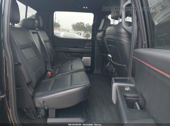 1FTFW1RG8SFA58565 2025 FORD F150 Black VIN sticker view