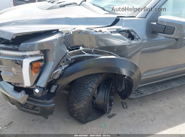 1FTFW1RG9TFA55336 2026 FORD F150 Gray Front view