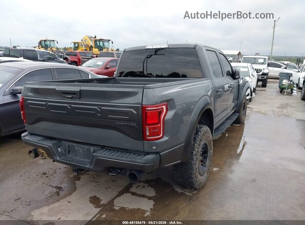1FTFW1RGXJFE09958 2018 FORD F150 Gray Tył prawy