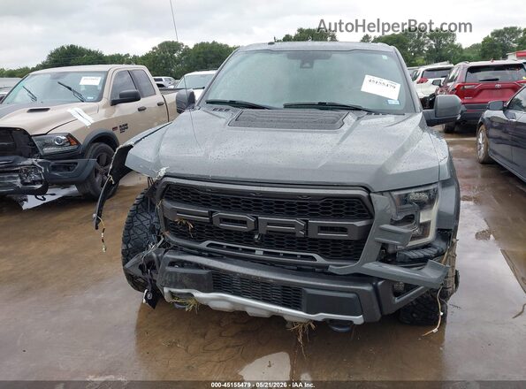 1FTFW1RGXJFE09958 2018 FORD F150 Gray Widok zestawu wskaźników