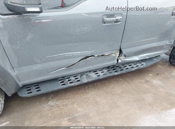 1FTFW1RGXJFE09958 2018 FORD F150 Gray Widok z przodu