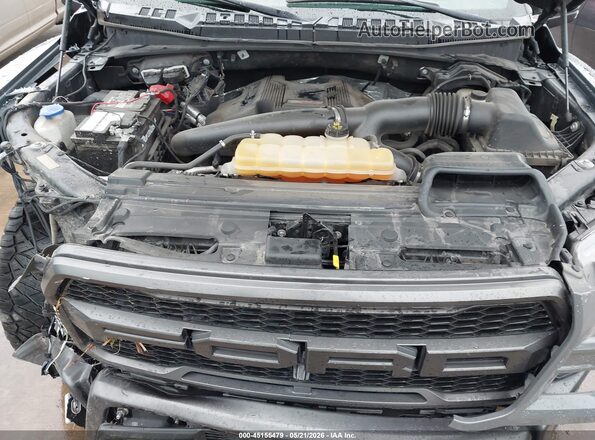 1FTFW1RGXJFE09958 2018 FORD F150 Gray Widok z tyłu