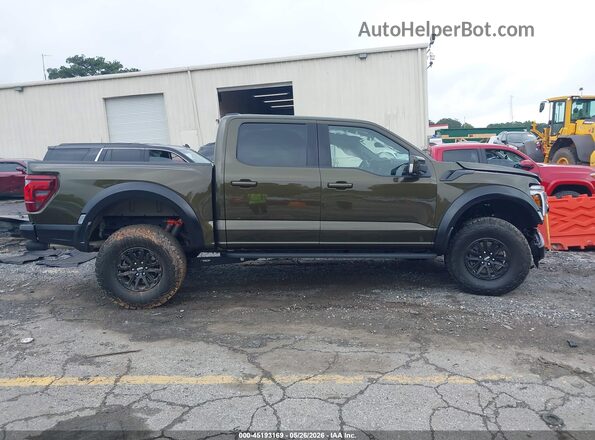 1FTFW1RGXSFB59901 2025 FORD F150 Коричневый Вид задней части салона