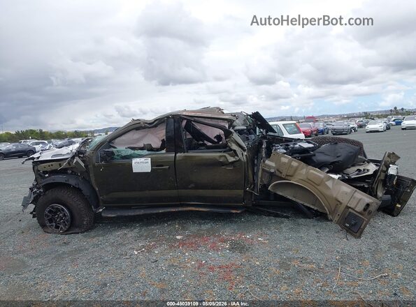 1FTFW1RJ3SFB86255 2025 FORD F150 Green Rear interior view
