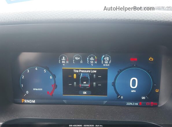 1FTFW2L55RFB11570 2024 FORD F150 Red Հետևի նստատեղերի տեսք