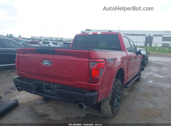 1FTFW2L55RFB11570 2024 FORD F150 Red Հետևի աջ