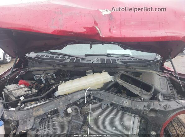 1FTFW2L55RFB11570 2024 FORD F150 Red Հետևի տեսք