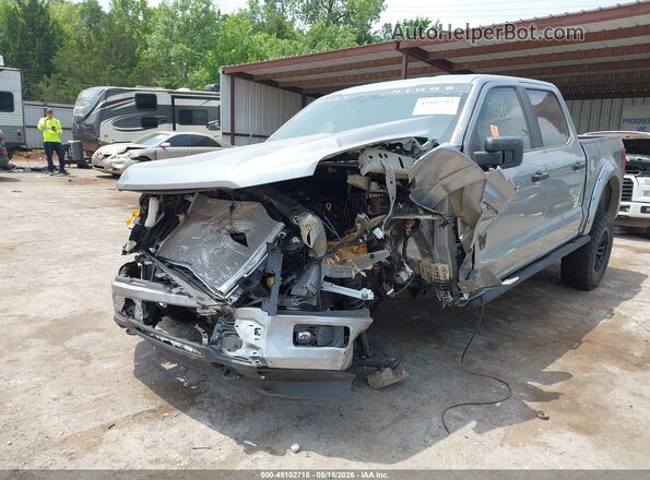 1FTFW2L58SKF60237 2025 FORD F150 Серебряный Передняя левая четверть