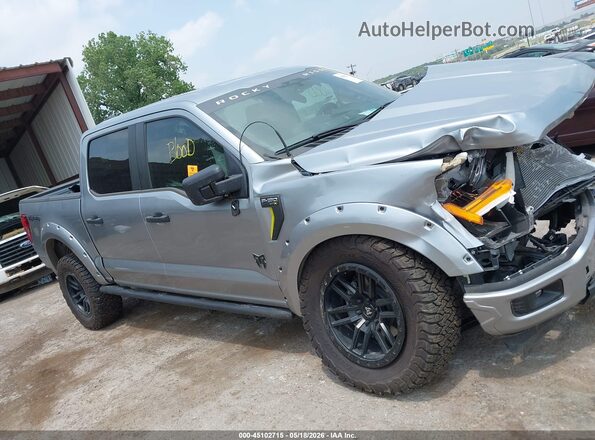 1FTFW2L58SKF60237 2025 FORD F150 Серебряный Панорамный вид салона 360°