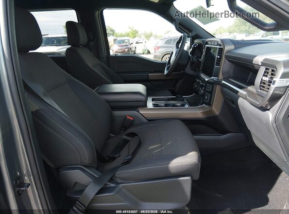 1FTFW2L59RFB79872 2024 FORD F150 Black Front interior view
