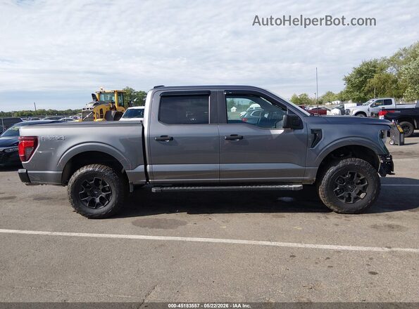 1FTFW2L59RFB79872 2024 FORD F150 Black Rear interior view