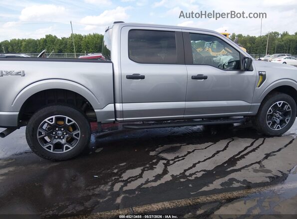 1FTFW2L59RKD28286 2024 FORD F150 Silver Вид задньої частини салону