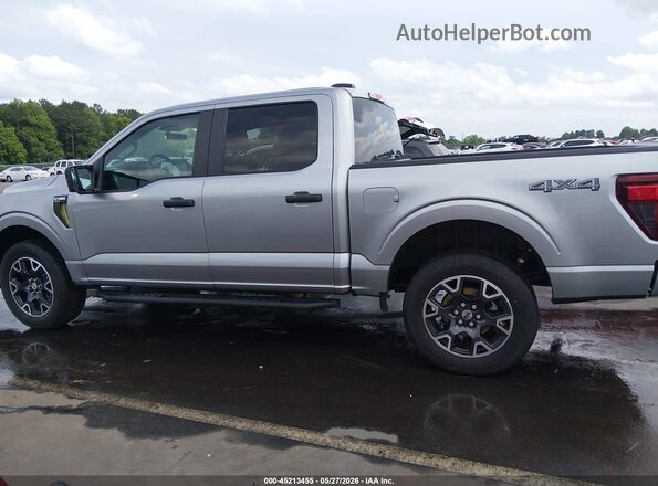 1FTFW2L59RKD28286 2024 FORD F150 Silver Панорамний вид салону 360°