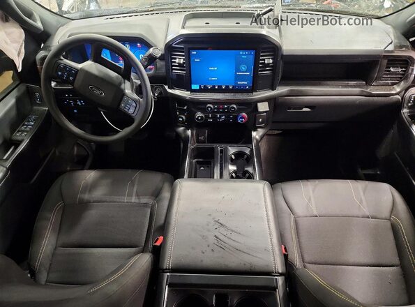 1FTFW2L5XSKD58449 2025 FORD F150 Gray Vista del salpicadero