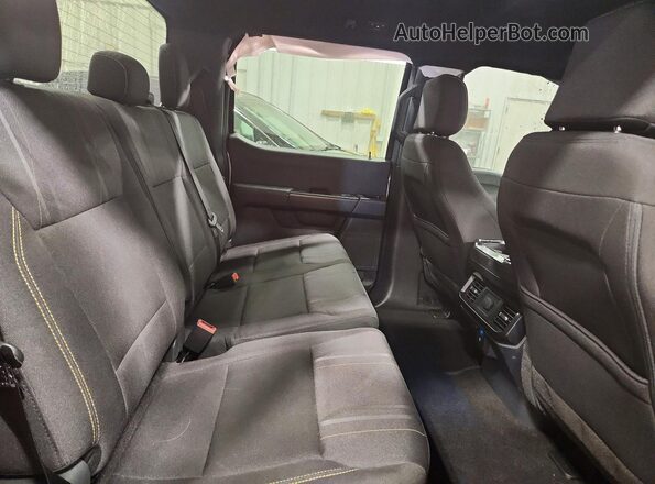 1FTFW2L5XSKD58449 2025 FORD F150 Gray Vista de los asientos traseros