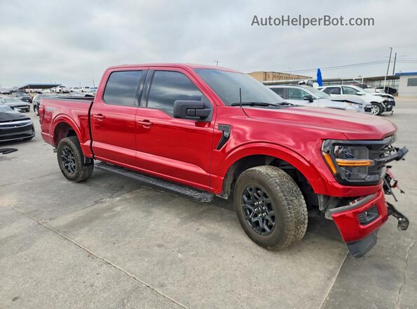 1FTFW3L52SKE17824 2025 FORD F150 Красный Передняя правая четверть