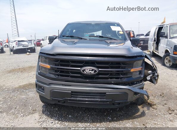 1FTFW3L54RKD59192 2024 FORD F150 Gray Widok zestawu wskaźników