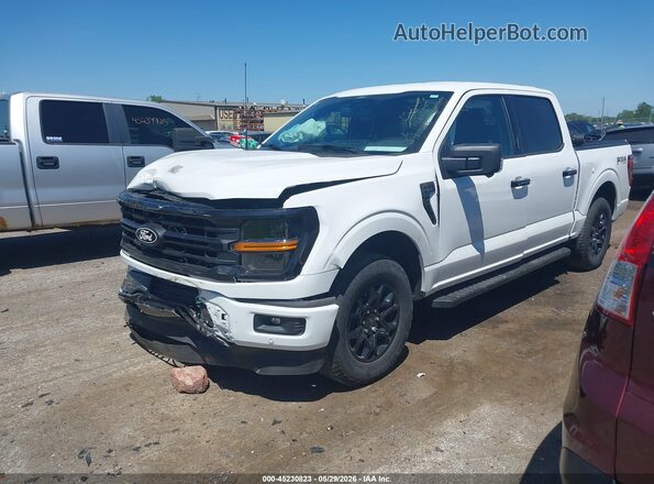 1FTFW3L56RKF38768 2024 FORD F150 White Przód lewy