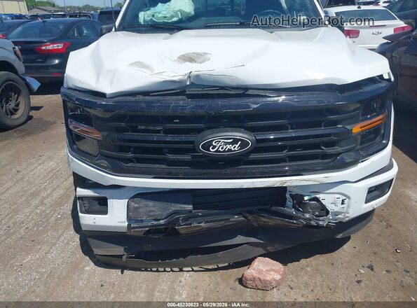 1FTFW3L56RKF38768 2024 FORD F150 White Widok z przodu