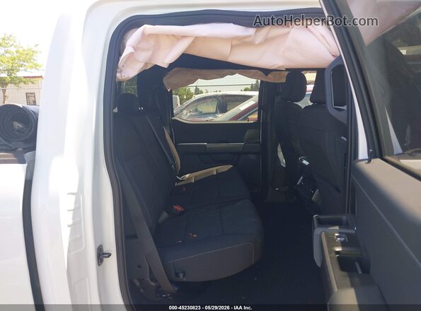 1FTFW3L56RKF38768 2024 FORD F150 White Widok naklejki z numerem VIN