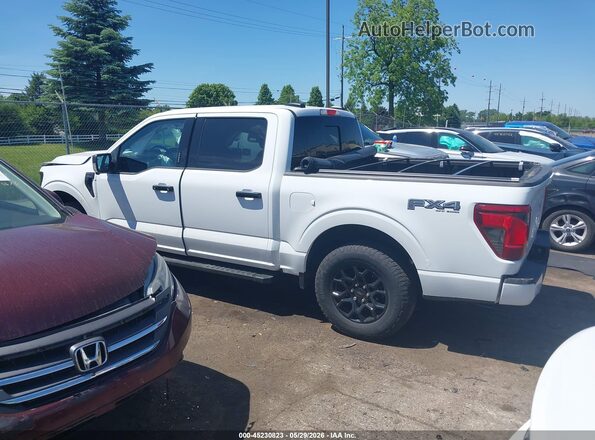 1FTFW3L56RKF38768 2024 FORD F150 White Widok wnętrza 360 stopni